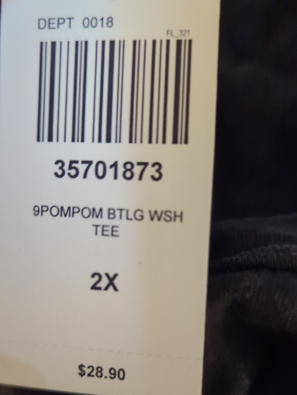 Hot Topic Pompompurin Black Graphic Tee with Yellow and Orange Print - Picture 3 of 3